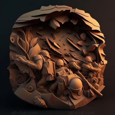 3D модель Игра Элементы войны (STL)